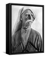 Georgian Man Wearing a Tcherkeska, 1936-null-Framed Stretched Canvas