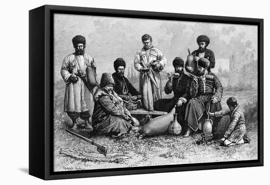 Georgian Men, 1895-Armand Kohl-Framed Stretched Canvas