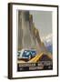 Georgian Military Highway Poster-Alexander Jitomirsky-Framed Giclee Print