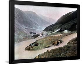 Georgian Military Road, C1890-Gillot-Framed Premium Giclee Print