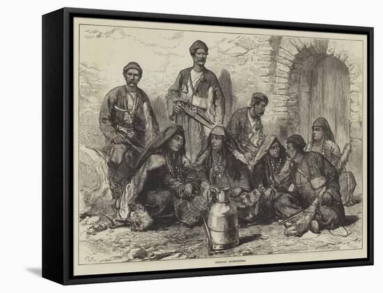 Georgian Mountaineers-Charles Robinson-Framed Stretched Canvas