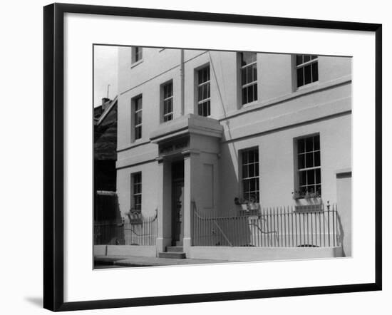 Georgian Town House-null-Framed Photographic Print