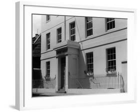 Georgian Town House-null-Framed Photographic Print