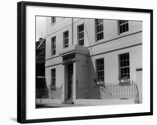 Georgian Town House-null-Framed Photographic Print