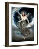 Georgiana as Cynthia from Spenser's 'Faerie Queene', 1781-82-Maria Cosway-Framed Giclee Print