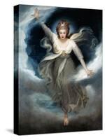 Georgiana as Cynthia from Spenser's 'Faerie Queene', 1781-82-Maria Cosway-Stretched Canvas