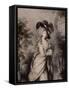 Georgiana Cavendish, Duchess of Devonshire, 19th century (1894)-Robert Graves-Framed Stretched Canvas