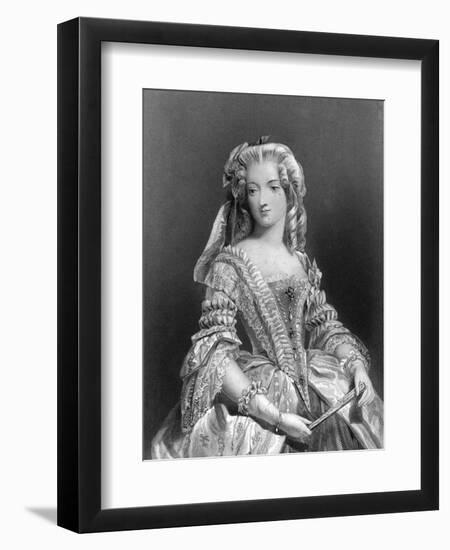 Georgiana Codrington-Edward Corbould-Framed Art Print