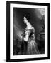 Georgiana, Duchess of Bedford-Edwin Henry Landseer-Framed Art Print