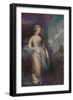 'Georgiana, Duchess of Devonshire', 1783, (1911)-Thomas Gainsborough-Framed Giclee Print