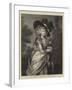 Georgiana, Duchess of Devonshire, the Gainsborough Portrait-null-Framed Giclee Print