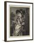 Georgiana, Duchess of Devonshire, the Gainsborough Portrait-null-Framed Giclee Print