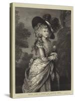 Georgiana, Duchess of Devonshire, the Gainsborough Portrait-null-Stretched Canvas