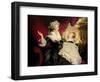 Georgiana, Duchess of Devonshire with Her Infant Daughter Lady Georgiana Cavendish-Sir Joshua Reynolds-Framed Giclee Print