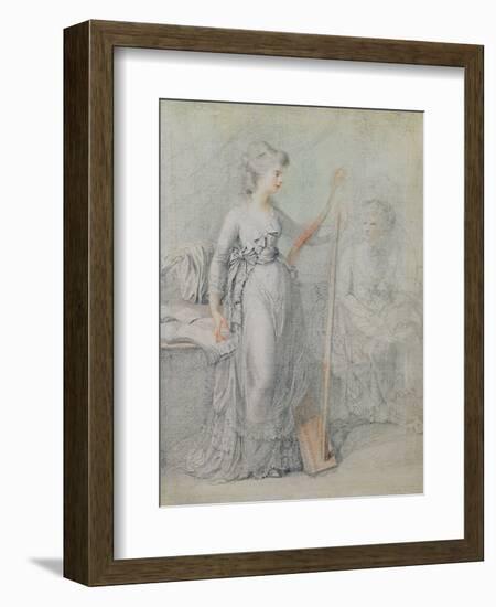 Georgiana, Duchess of Devonshire-Francesco Bartolozzi-Framed Giclee Print