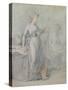 Georgiana, Duchess of Devonshire-Francesco Bartolozzi-Stretched Canvas