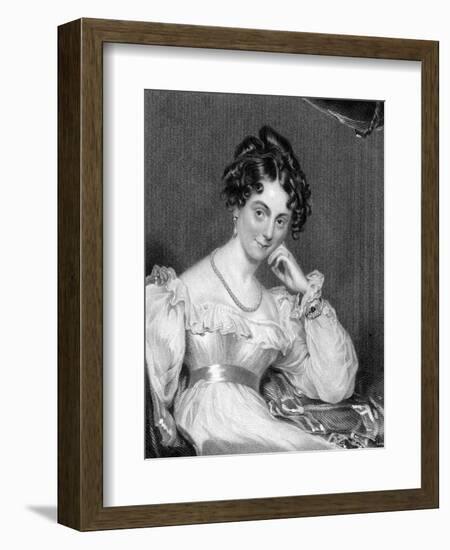 Georgiana Lady de Tabley-null-Framed Art Print