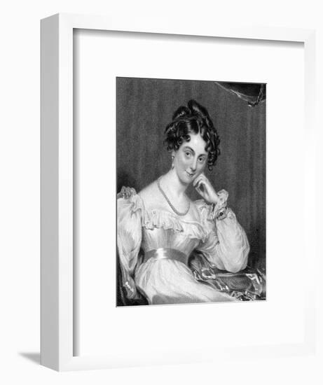 Georgiana Lady de Tabley-null-Framed Art Print