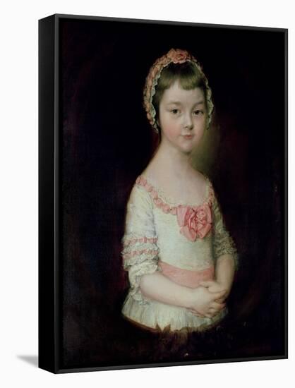 Georgiana Spencer, Afterwards Duchess of Devonshire-Thomas Gainsborough-Framed Stretched Canvas