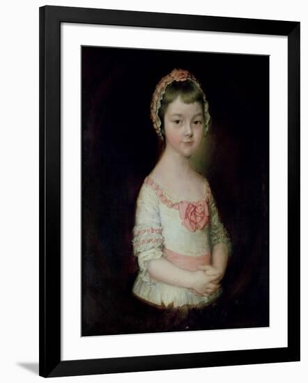 Georgiana Spencer, Afterwards Duchess of Devonshire-Thomas Gainsborough-Framed Giclee Print