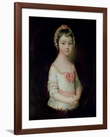 Georgiana Spencer, Afterwards Duchess of Devonshire-Thomas Gainsborough-Framed Giclee Print