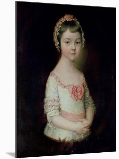 Georgiana Spencer, Afterwards Duchess of Devonshire-Thomas Gainsborough-Mounted Giclee Print