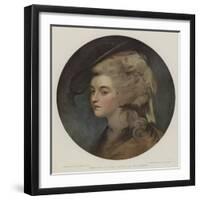 Georgiana Spencer, Duchess of Devonshire-Sir Joshua Reynolds-Framed Giclee Print