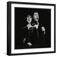 Georgie Fame and Sweet Substitute with Keith Smiths Hefty Jazz in Concert, 1984-Denis Williams-Framed Photographic Print