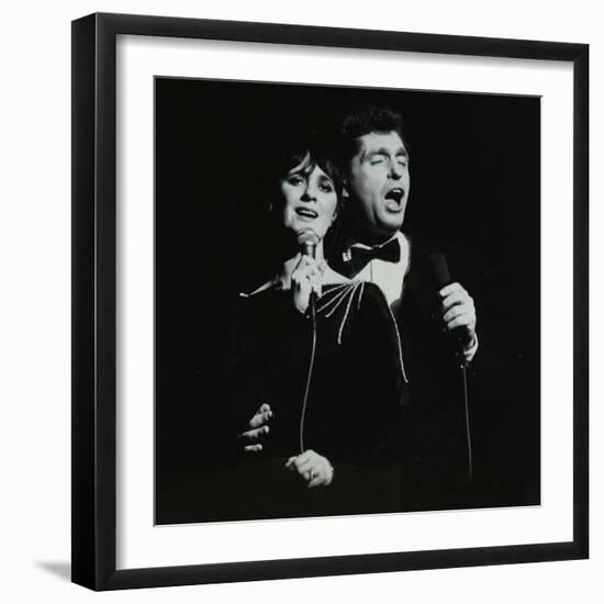 Georgie Fame and Sweet Substitute with Keith Smiths Hefty Jazz in Concert, 1984-Denis Williams-Framed Photographic Print