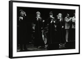 Georgie Fame and Sweet Substitute with Keith Smiths Hefty Jazz in Concert, 1984-Denis Williams-Framed Photographic Print