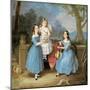 Georgina, Emily and Augusta Rose, C.1848-Martha Berkeley-Mounted Giclee Print