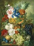 Rich Still Life of Summer Flowers-Georgius Jacobus J. van Os-Framed Premium Giclee Print