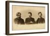 Georgy Chulkov, Vasili Milioti and Genrich Tasteven, Russian Writers, 1900s-null-Framed Giclee Print