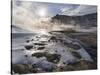 Geothermal Area Hverarond with Mudpots, Fumaroles and Sulfatases Near Lake Myvatn and the Ring Road-Martin Zwick-Stretched Canvas
