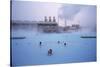 Geothermal Bathing, Blue Lagoon, Reykjanes Peninsula, Iceland, Polar Regions-Geoff Renner-Stretched Canvas