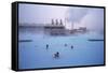 Geothermal Bathing, Blue Lagoon, Reykjanes Peninsula, Iceland, Polar Regions-Geoff Renner-Framed Stretched Canvas