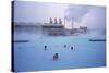 Geothermal Bathing, Blue Lagoon, Reykjanes Peninsula, Iceland, Polar Regions-Geoff Renner-Stretched Canvas