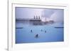 Geothermal Bathing, Blue Lagoon, Reykjanes Peninsula, Iceland, Polar Regions-Geoff Renner-Framed Photographic Print