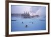 Geothermal Bathing, Blue Lagoon, Reykjanes Peninsula, Iceland, Polar Regions-Geoff Renner-Framed Photographic Print