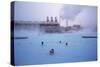 Geothermal Bathing, Blue Lagoon, Reykjanes Peninsula, Iceland, Polar Regions-Geoff Renner-Stretched Canvas