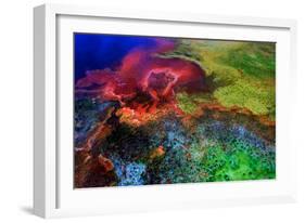 Geothermal Color-Howard Ruby-Framed Photographic Print