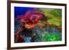 Geothermal Color-Howard Ruby-Framed Photographic Print