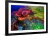 Geothermal Color-Howard Ruby-Framed Photographic Print