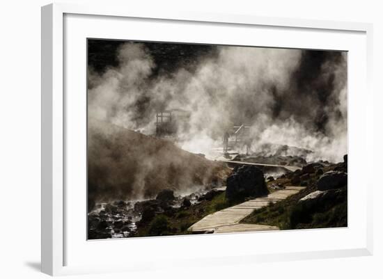 Geothermal Fields at Krysuvik, Reykjanes Peninsula, Iceland, Polar Regions-Yadid Levy-Framed Photographic Print