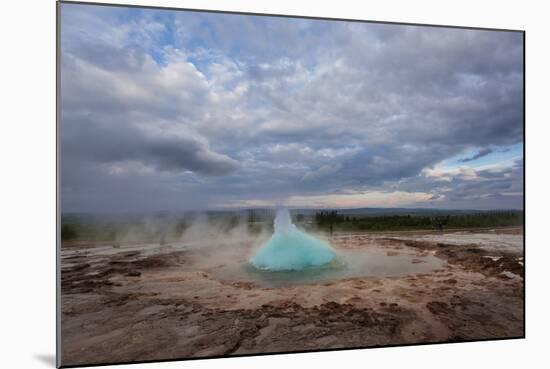 Geothermal Geysers And Pools In Iceland-Joe Azure-Mounted Photographic Print