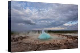 Geothermal Geysers And Pools In Iceland-Joe Azure-Stretched Canvas
