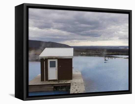 Geothermal Hot Spring, Reykjahlid, Iceland, Polar Regions-Pitamitz Sergio-Framed Stretched Canvas