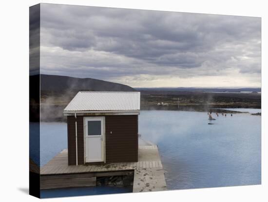 Geothermal Hot Spring, Reykjahlid, Iceland, Polar Regions-Pitamitz Sergio-Stretched Canvas