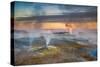 Geothermal Hot Springs, Mud Pots and Fumaroles, Namaskard Close to Lake Myvatn, Northern, Iceland-Ragnar Th Sigurdsson-Stretched Canvas