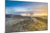 Geothermal Hot Springs, Mud Pots and Fumaroles, Namaskard Close to Lake Myvatn, Northern, Iceland-Ragnar Th Sigurdsson-Mounted Photographic Print